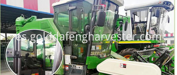 Self-propelled Full Feed Rice Combine Harvester--CAB